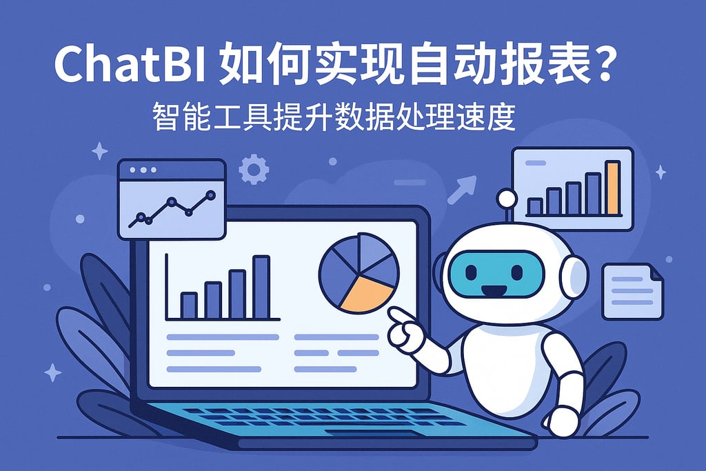 ChatBI如何实现自动报表？智能工具提升数据处理速度