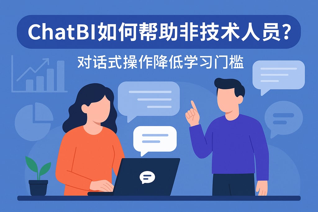 ChatBI如何帮助非技术人员？对话式操作降低学习门槛