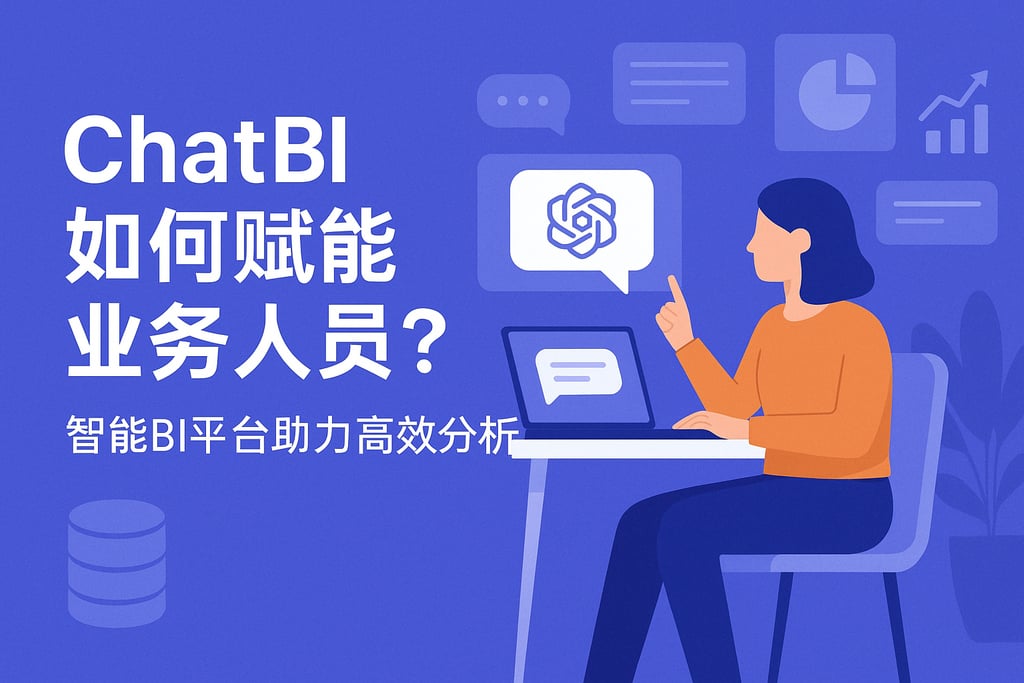 ChatBI如何赋能业务人员？智能BI平台助力高效分析