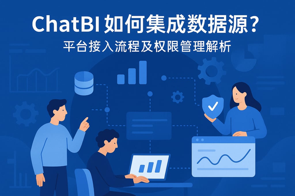 ChatBI如何集成数据源？平台接入流程及权限管理解析