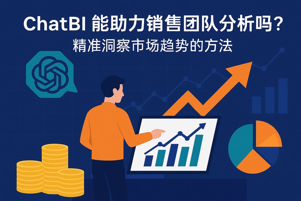 ChatBI能助力销售团队分析吗？精准洞察市场趋势的方法