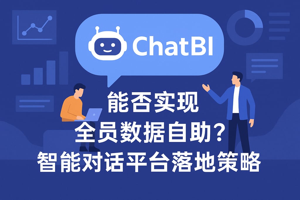 ChatBI能否实现全员数据自助？智能对话平台落地策略