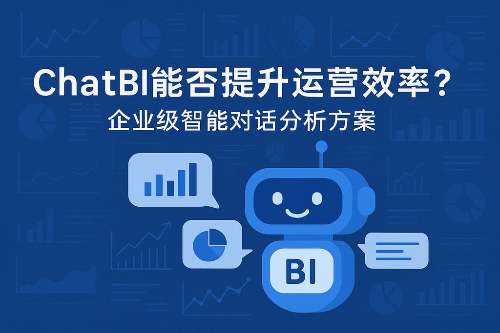 ChatBI能否提升运营效率？企业级智能对话分析方案