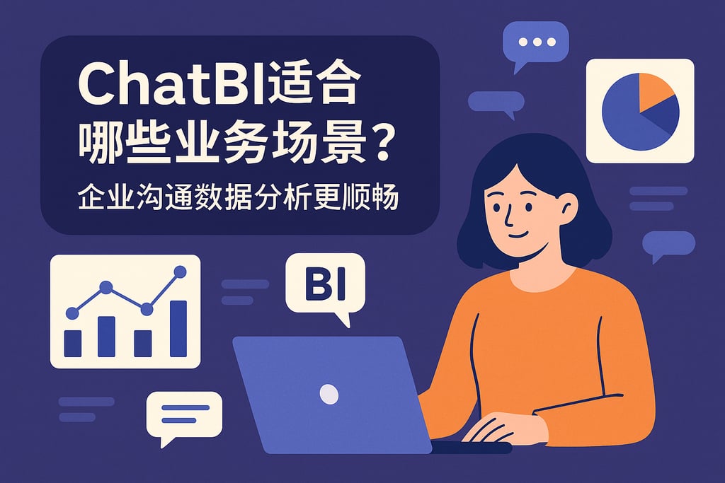 ChatBI适合哪些业务场景？企业沟通数据分析更顺畅