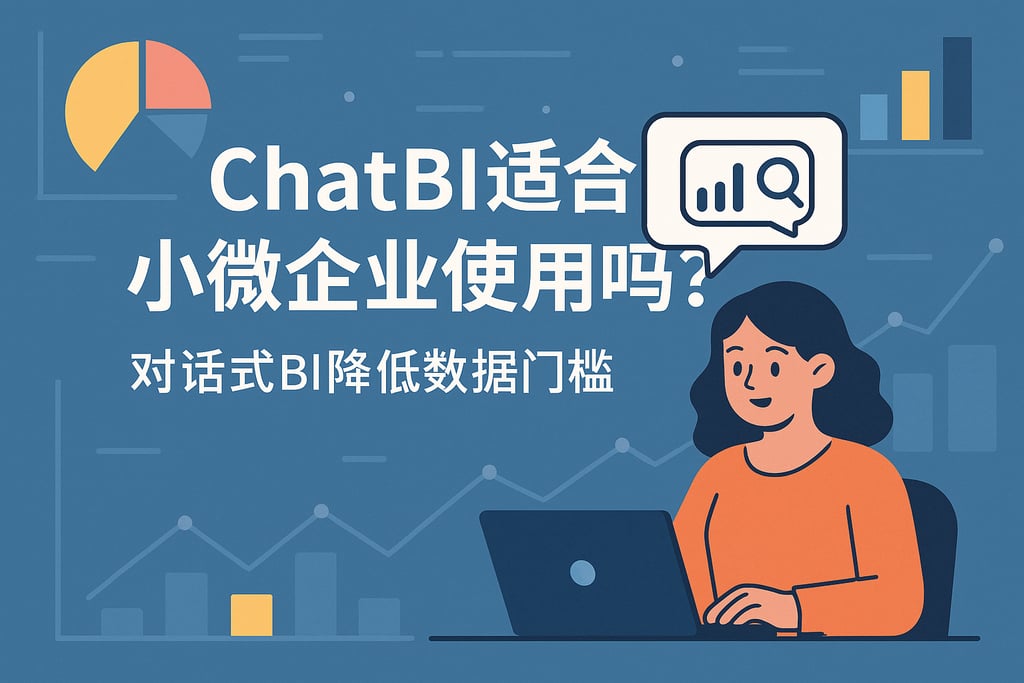 ChatBI适合小微企业使用吗？对话式BI降低数据门槛