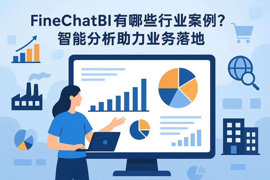 FineChatBI有哪些行业案例？智能分析助力业务落地