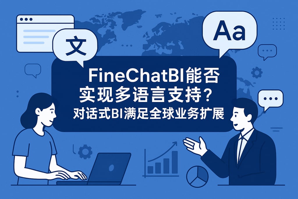 FineChatBI能否实现多语言支持？对话式BI满足全球业务扩展