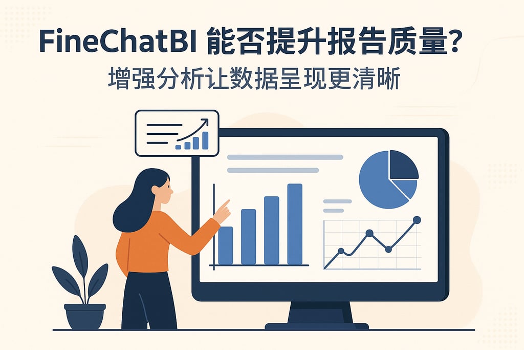 FineChatBI能否提升报告质量？增强分析让数据呈现更清晰
