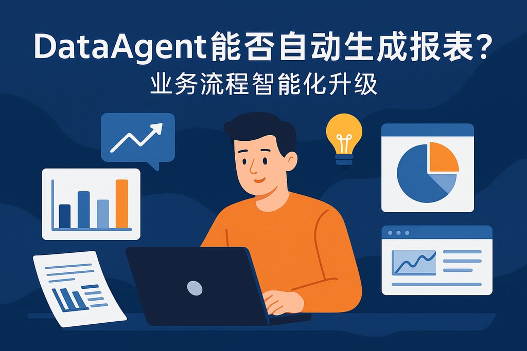 dataagent能否自动生成报表？业务流程智能化升级