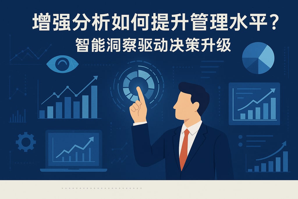 增强分析如何提升管理水平？智能洞察驱动决策升级