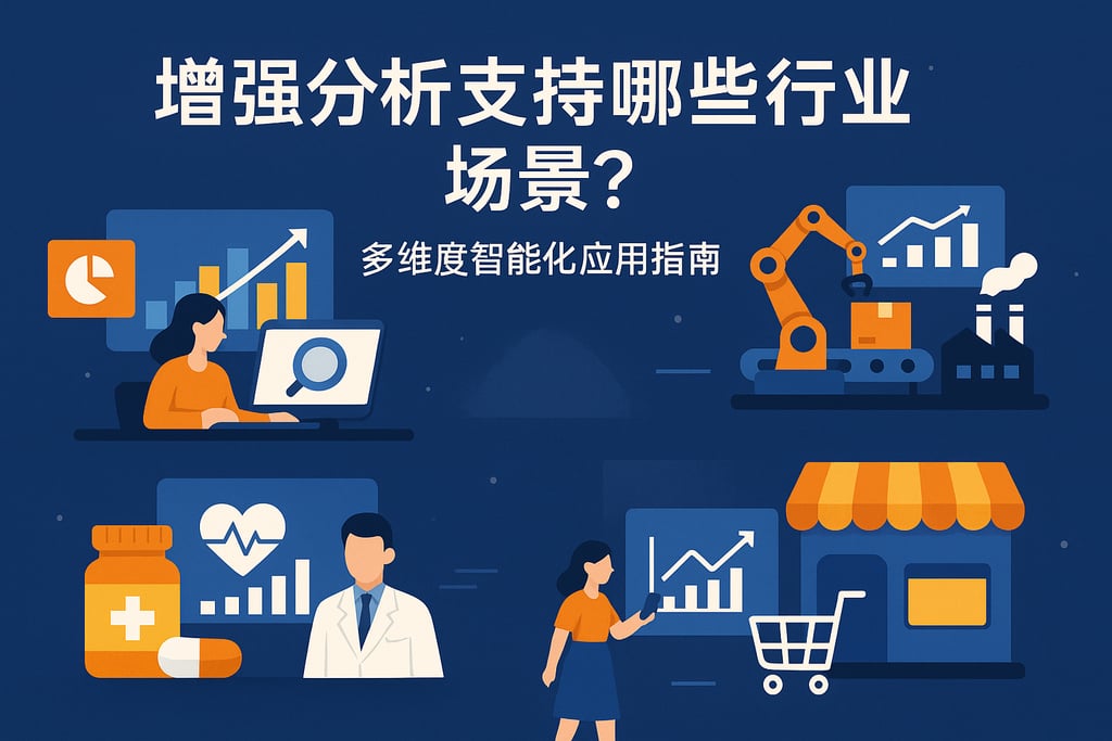 增强分析支持哪些行业场景？多维度智能化应用指南