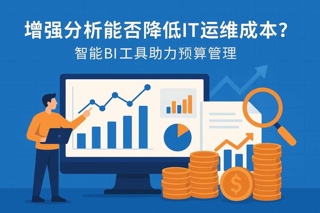 增强分析能否降低IT运维成本？智能BI工具助力预算管理