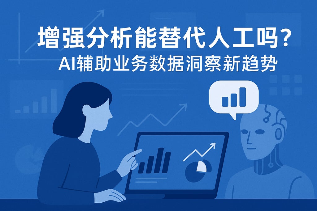 增强分析能替代人工吗？AI辅助业务数据洞察新趋势