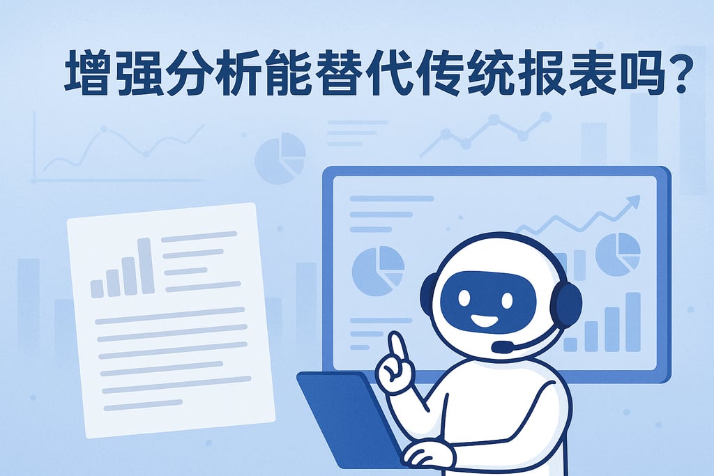增强分析能替代传统报表吗？智能助手实现自动数据解读