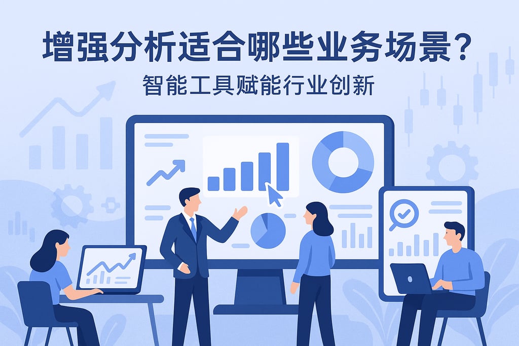 增强分析适合哪些业务场景？智能工具赋能行业创新