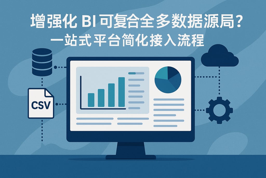 增强型BI可以整合多数据源吗？一站式平台简化接入流程