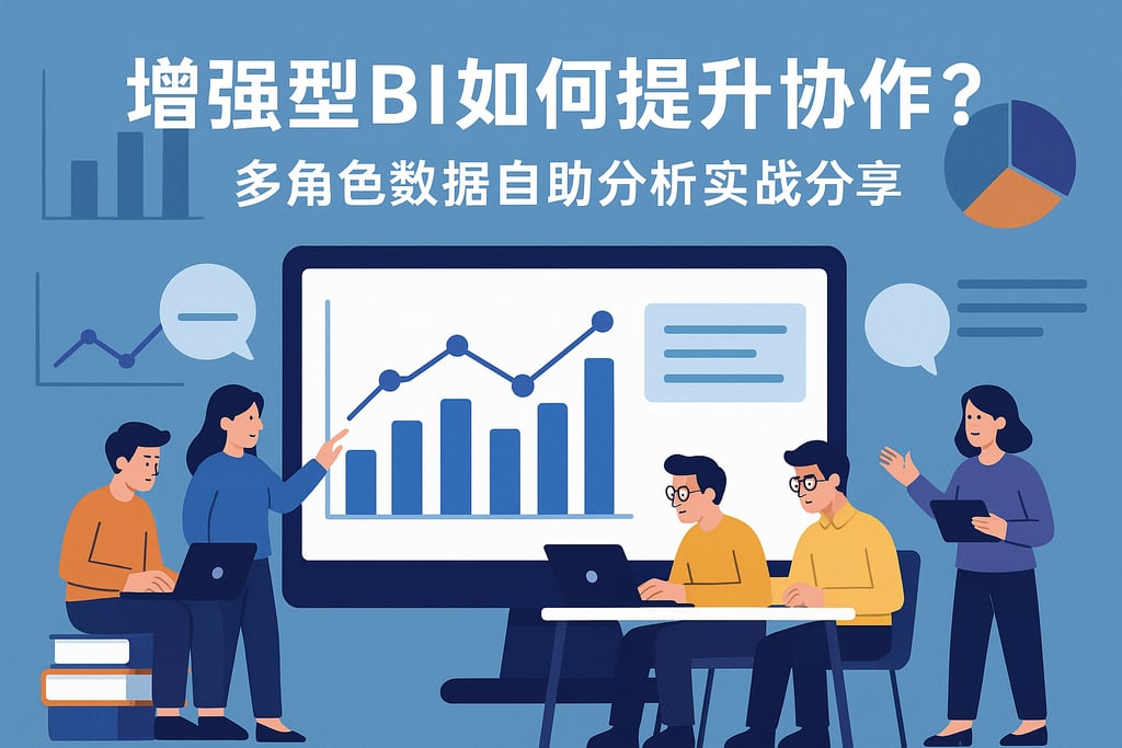 增强型BI如何提升协作？多角色数据自助分析实战分享
