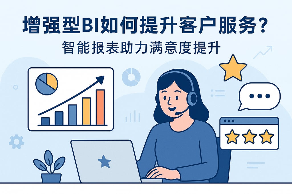增强型BI如何提升客户服务？智能报表助力满意度提升
