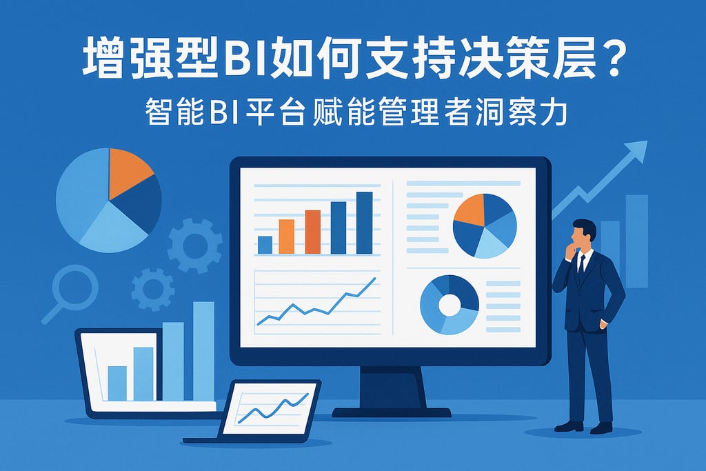 增强型BI如何支持决策层？智能BI平台赋能管理者洞察力