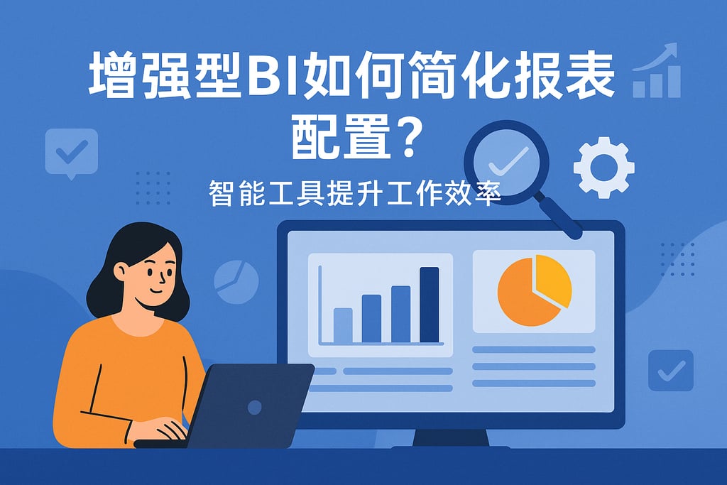 增强型BI如何简化报表配置？智能工具提升工作效率