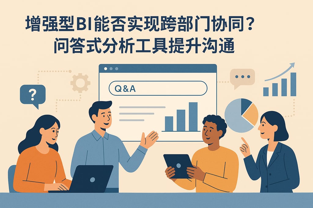 增强型BI能否实现跨部门协同？问答式分析工具提升沟通