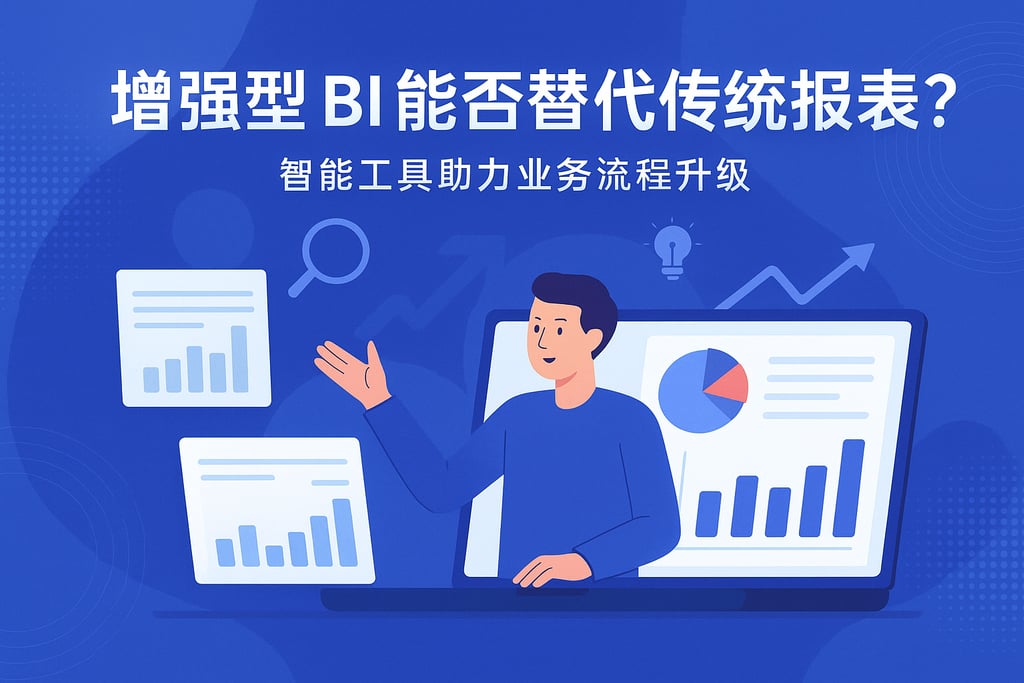 增强型BI能否替代传统报表？智能工具助力业务流程升级