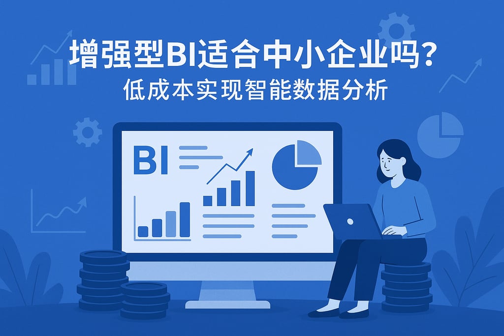 增强型BI适合中小企业吗？低成本实现智能数据分析