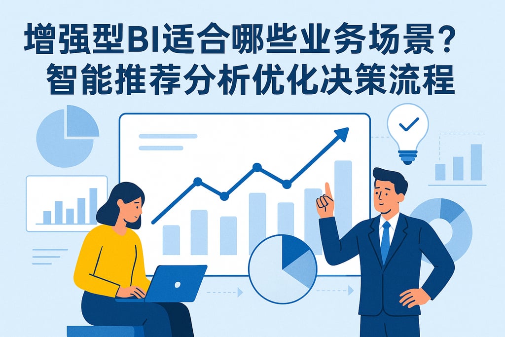 增强型BI适合哪些业务场景？智能推荐分析优化决策流程