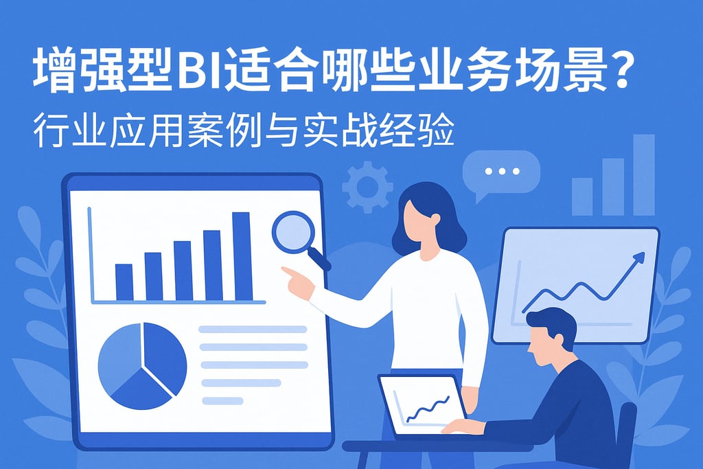 增强型BI适合哪些业务场景？行业应用案例与实战经验