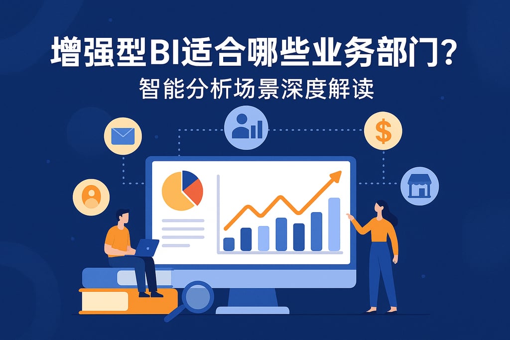 增强型BI适合哪些业务部门？智能分析场景深度解读