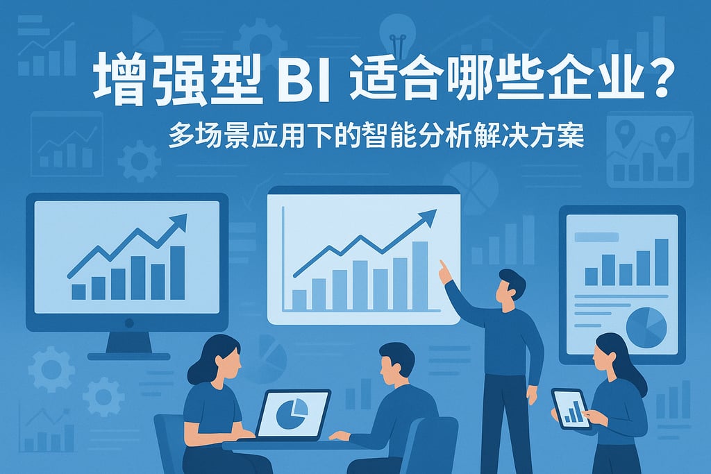增强型BI适合哪些企业？多场景应用下的智能分析解决方案