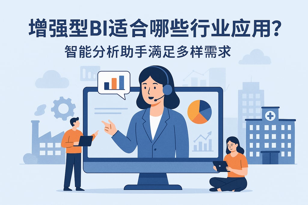 增强型BI适合哪些行业应用？智能分析助手满足多样需求