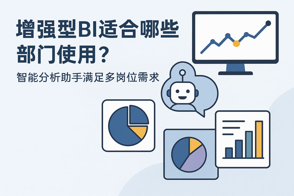 增强型BI适合哪些部门使用？智能分析助手满足多岗位需求