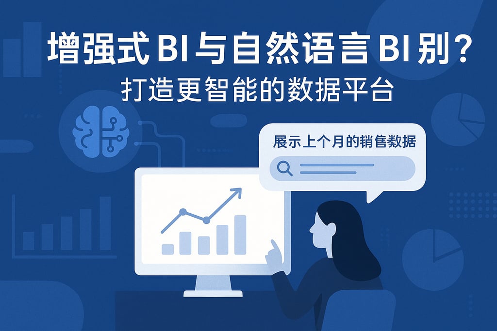增强式BI与自然语言BI区别？打造更智能的数据平台