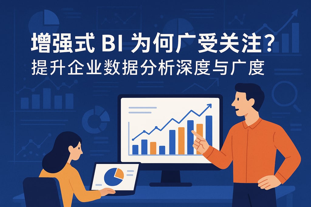 增强式BI为何广受关注？提升企业数据分析深度与广度