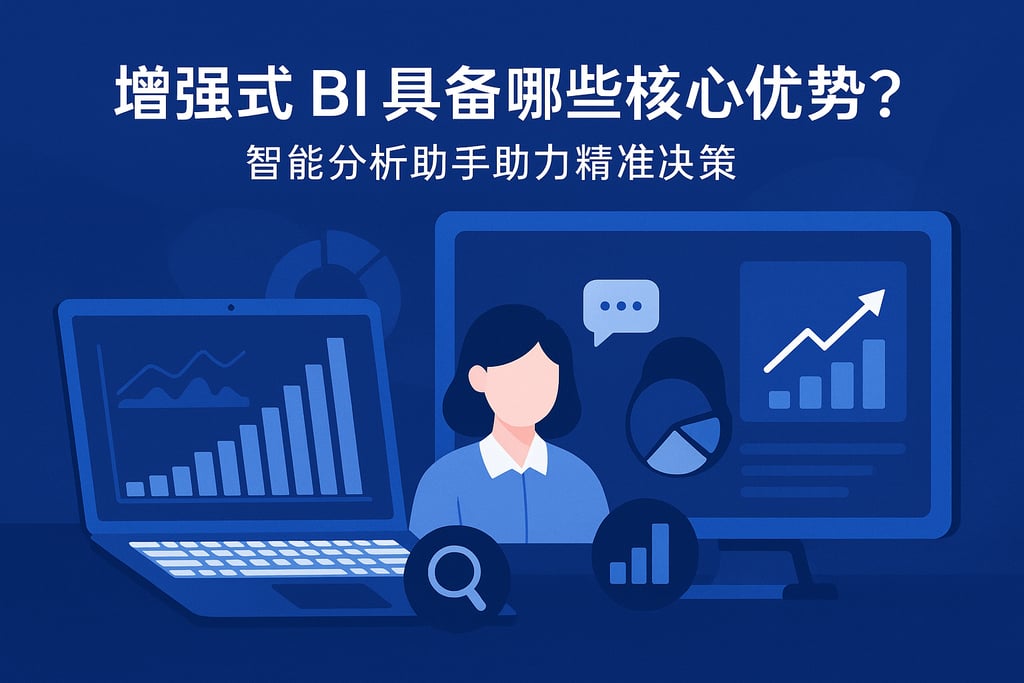 增强式BI具备哪些核心优势？智能分析助手助力精准决策
