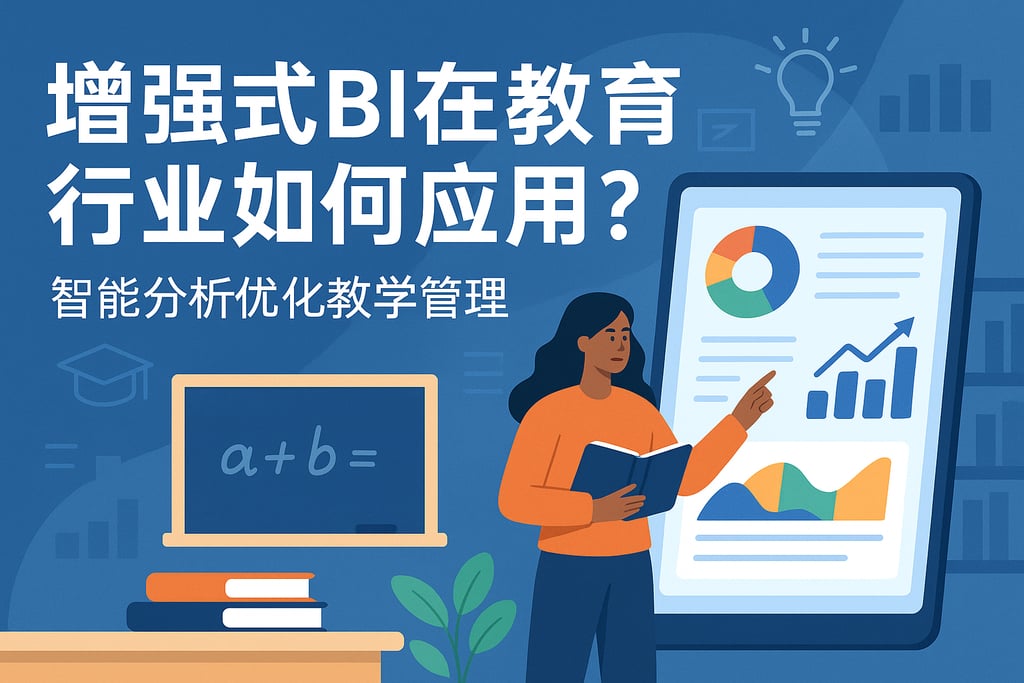 增强式BI在教育行业如何应用？智能分析优化教学管理