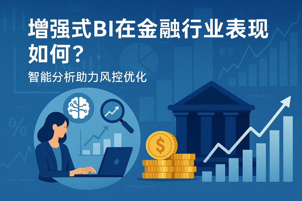 增强式BI在金融行业表现如何？智能分析助力风控优化