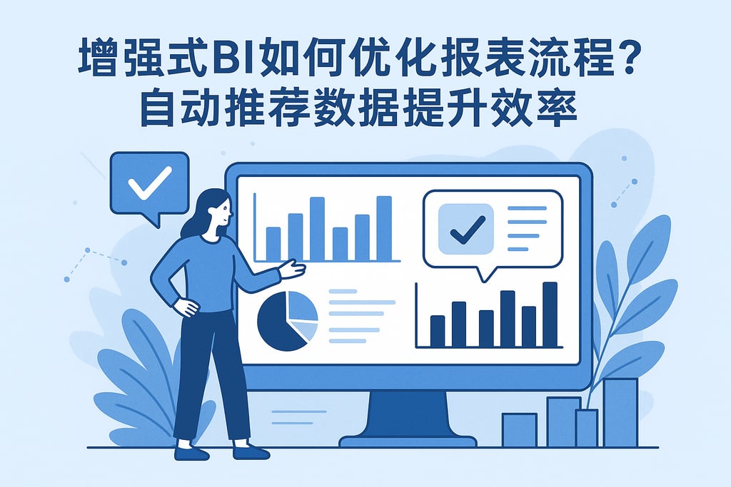 增强式BI如何优化报表流程？自动推荐数据提升效率