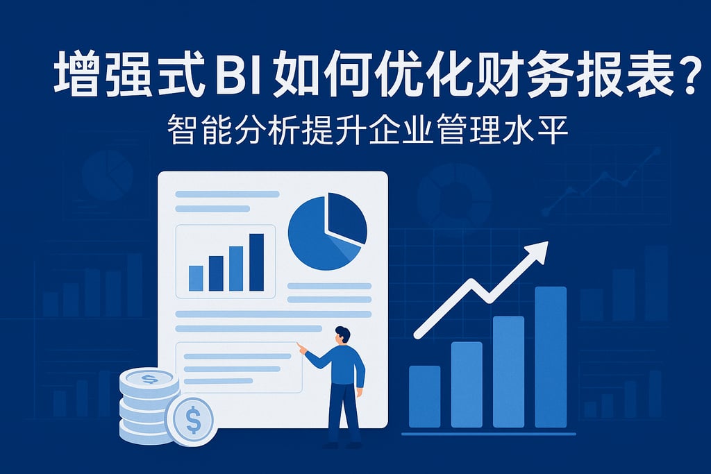 增强式BI如何优化财务报表？智能分析提升企业管理水平