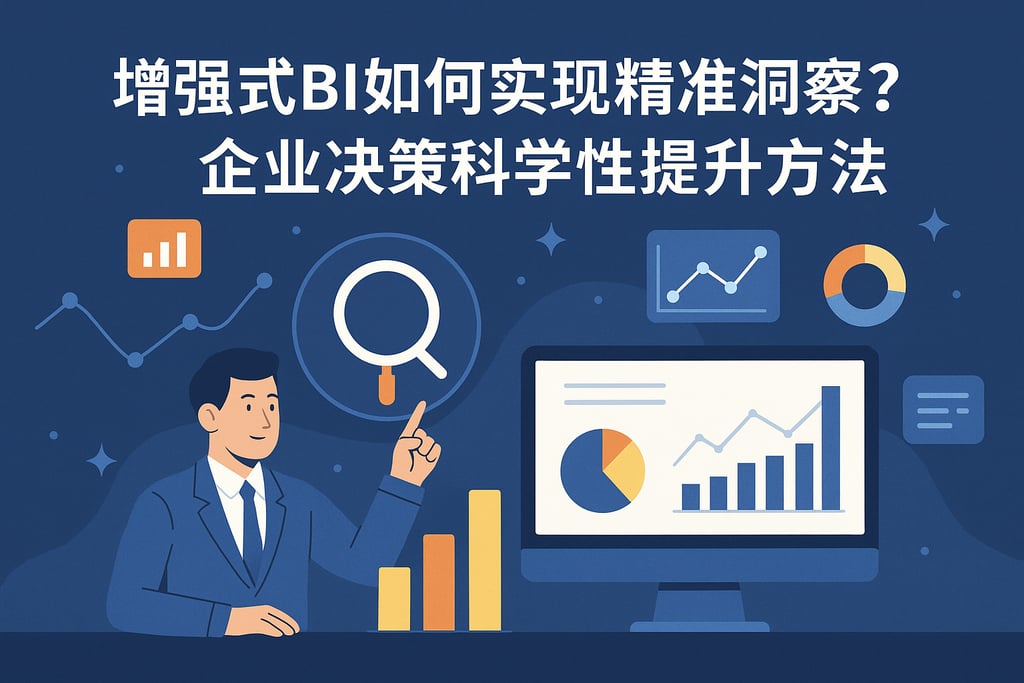 增强式BI如何实现精准洞察？企业决策科学性提升方法