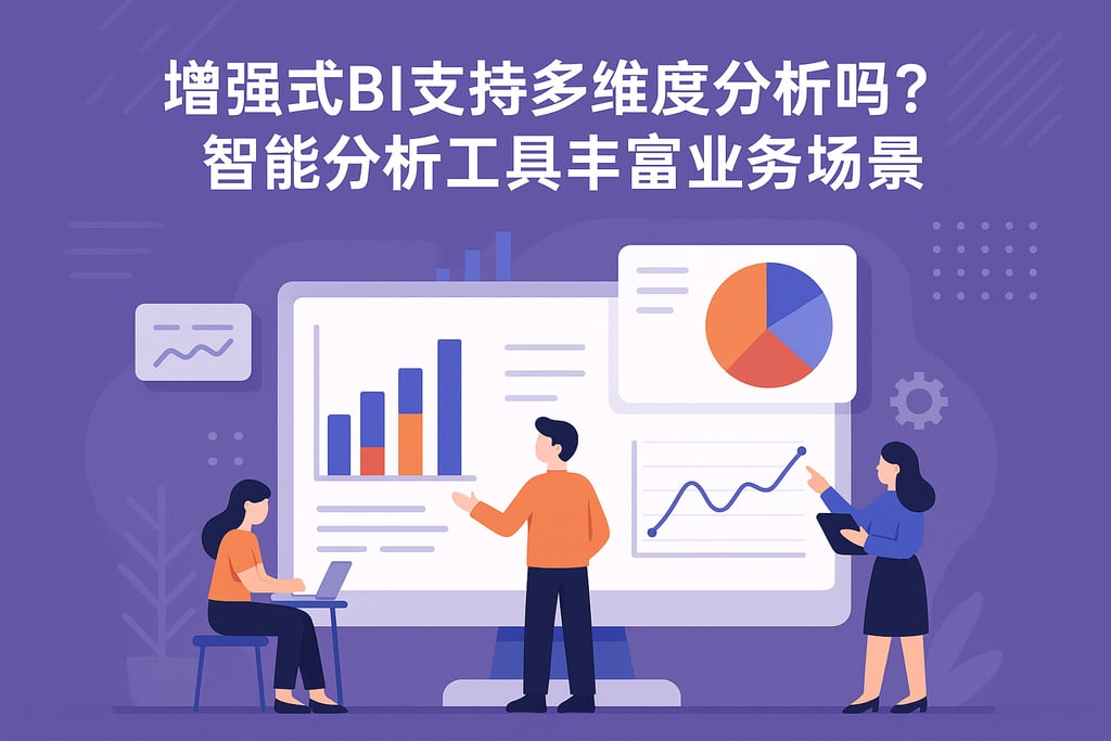 增强式BI支持多维度分析吗？智能分析工具丰富业务场景