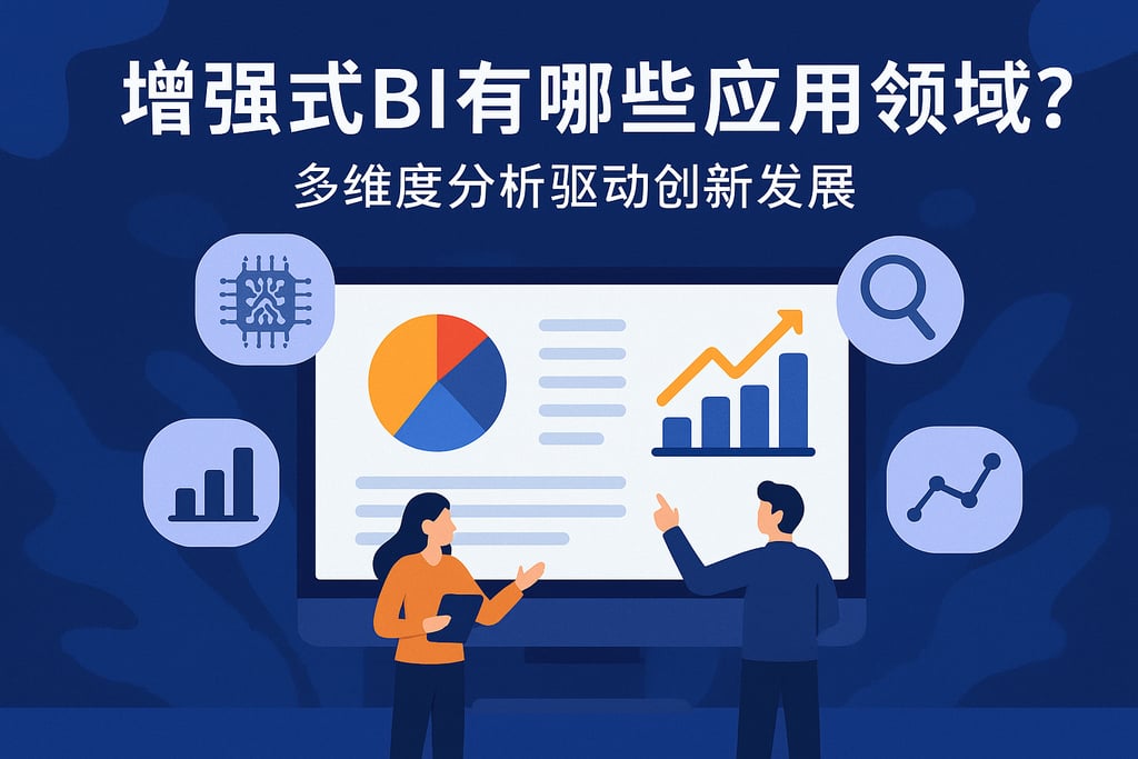 增强式BI有哪些应用领域？多维度分析驱动创新发展