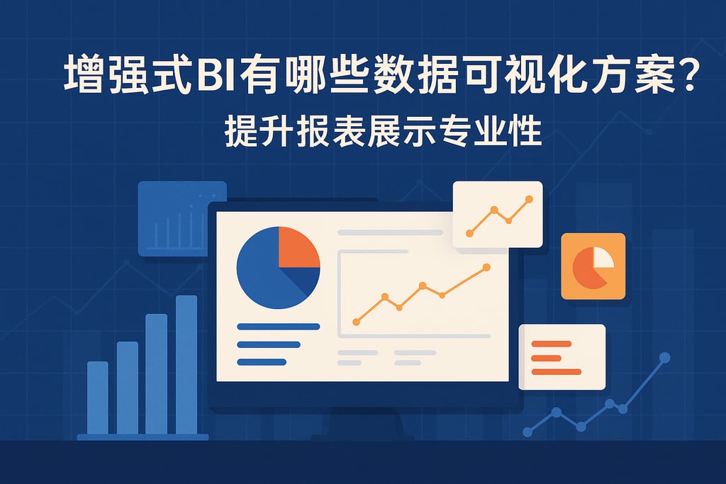 增强式BI有哪些数据可视化方案？提升报表展示专业性