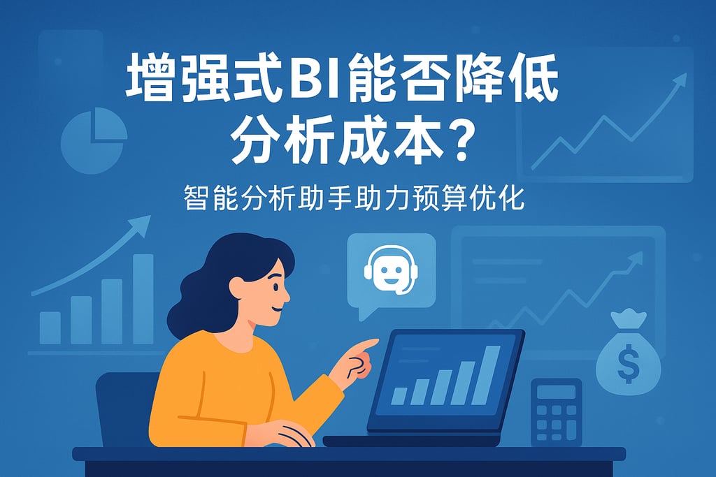 增强式BI能否降低分析成本？智能分析助手助力预算优化