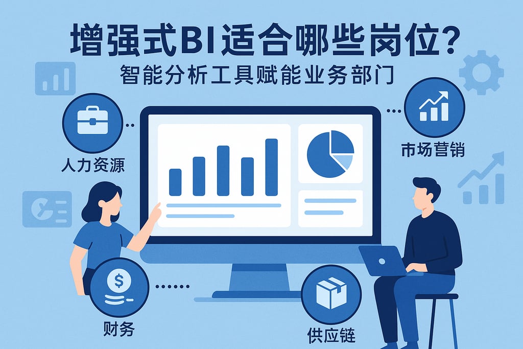 增强式BI适合哪些岗位？智能分析工具赋能业务部门