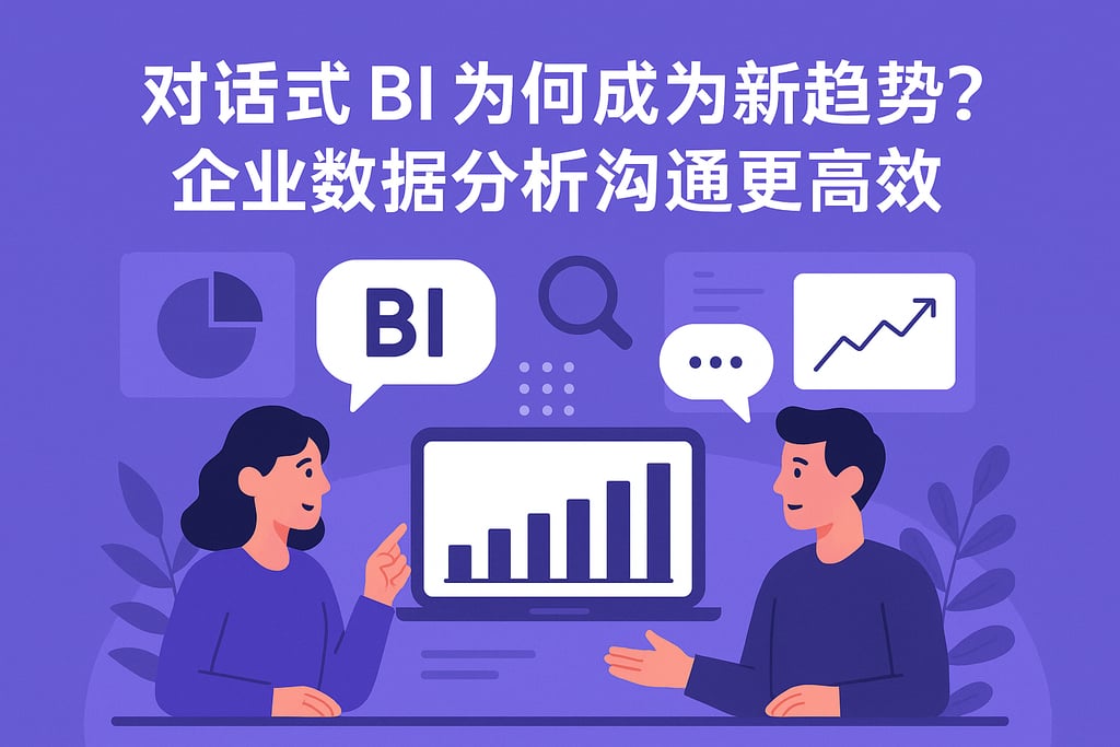 对话式BI为何成为新趋势？企业数据分析沟通更高效