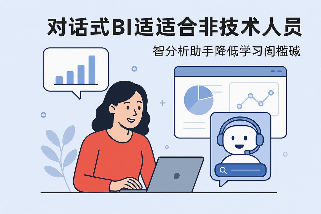 对话式BI是否适合非技术人员？智能分析助手降低学习门槛