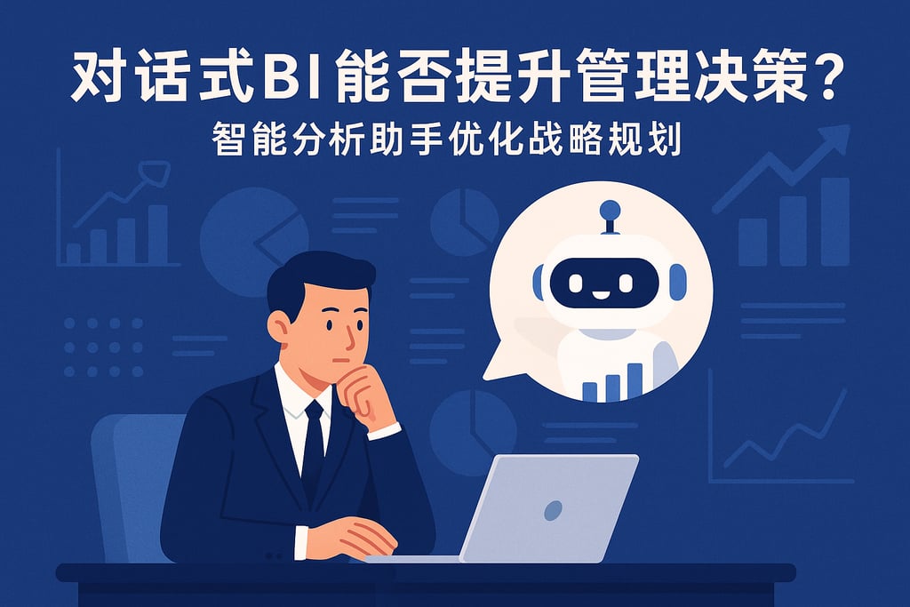 对话式BI能否提升管理决策？智能分析助手优化战略规划