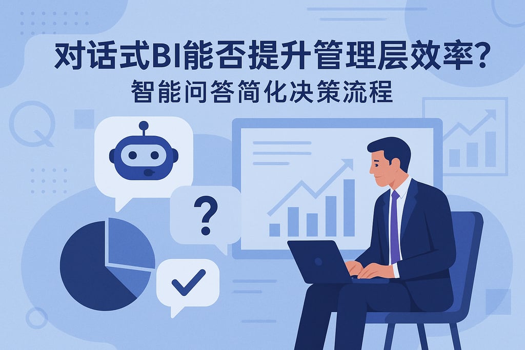 对话式BI能否提升管理层效率？智能问答简化决策流程